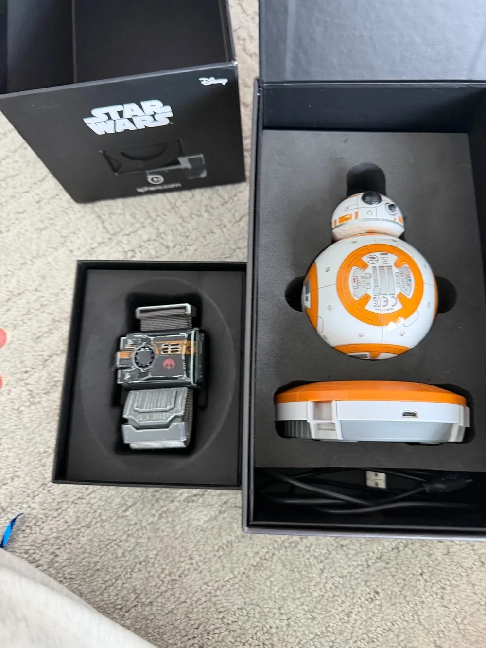 Sphero Disney Star Wars BB-8 Remote Rolling Droid - White & Orange